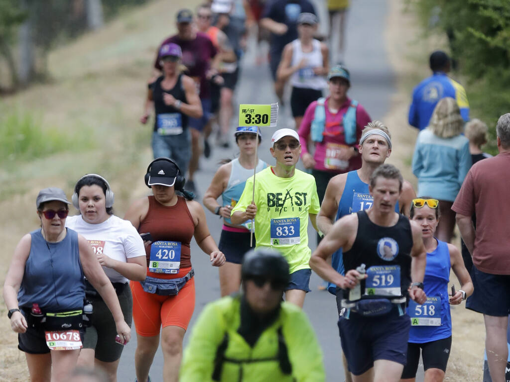 Santa Rosa Marathon draws thousands to run and celebrate