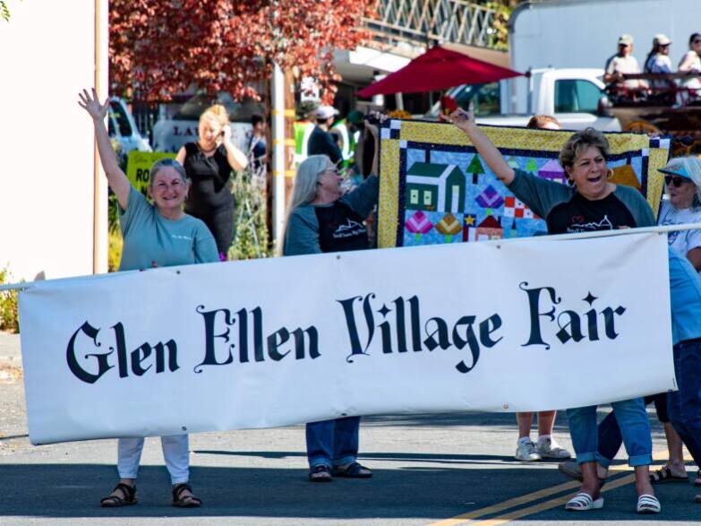 Glen Ellen Village Fair brings hometown fun