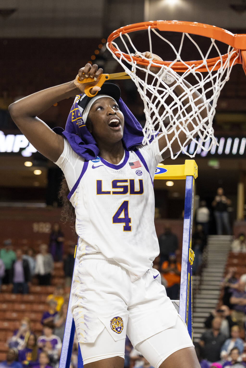 Why Does Angel Reese Cover One Leg? LSU Forward Reveals All
