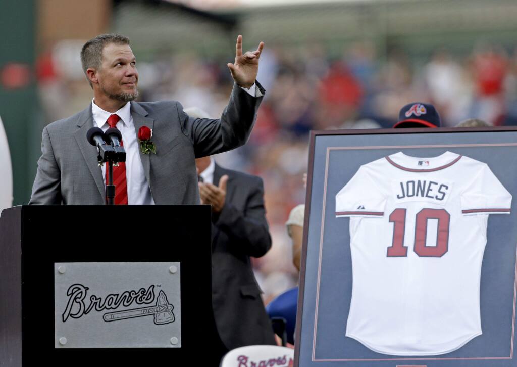 Chipper Jones is easy Hall of Fame selection