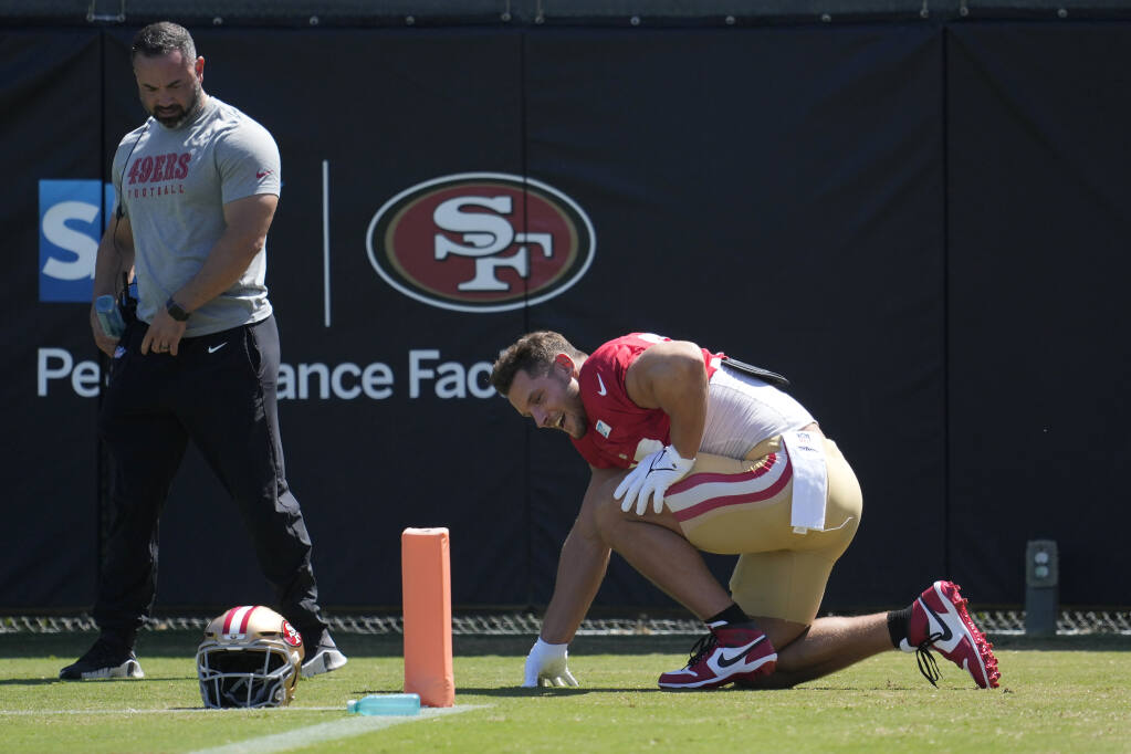 San Francisco 49ers defensive end Nick Bosa: You 'need a few practices like  this to be ready for a season