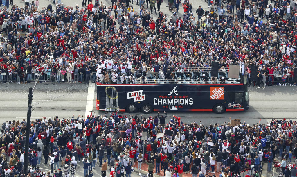 Braves parade, concert World Series tickets sold out Truist Park