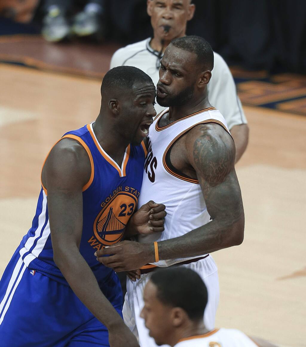 Draymond Green delivers a message for a possible LeBron James