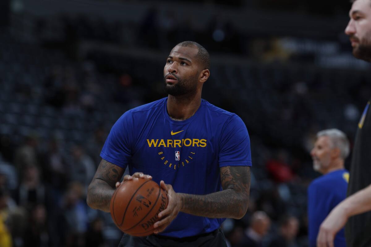 DeMarcus Cousins is 'on track to get healthy by playoffs