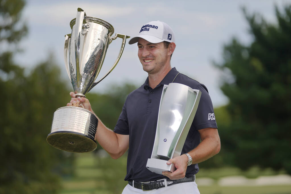 Patrick Cantlay wins second straight BMW Championship