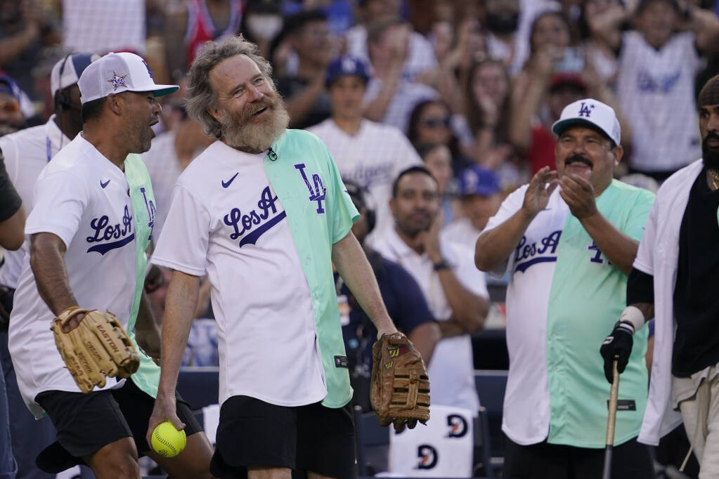 Actor Bryan Cranston hit by liner at MLB All-Star Celebrity
