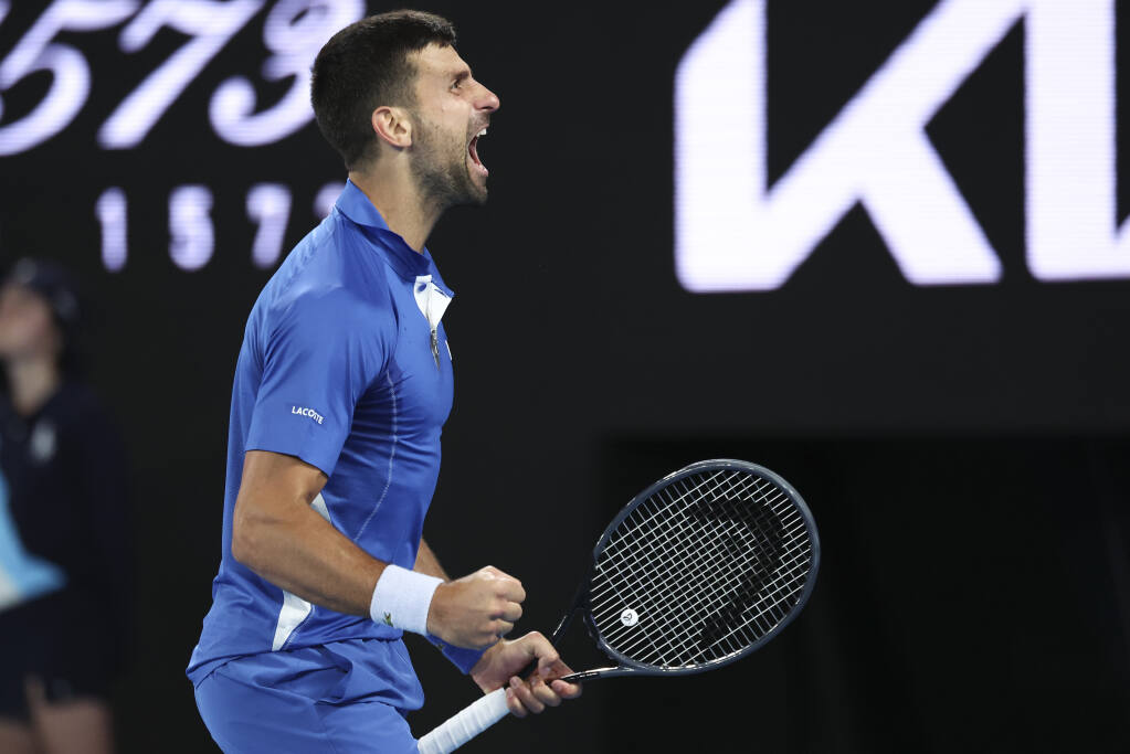 Say that to my face: Novak Djokovic challenges heckler in testy 2nd-round  win at Australian Open