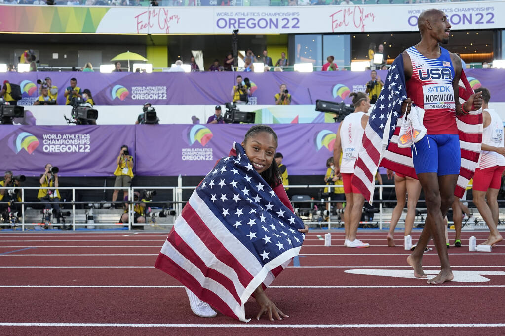 Allyson Felix Postpones Retirement For Womens 4x400 Relay At World Track And Field Championships 