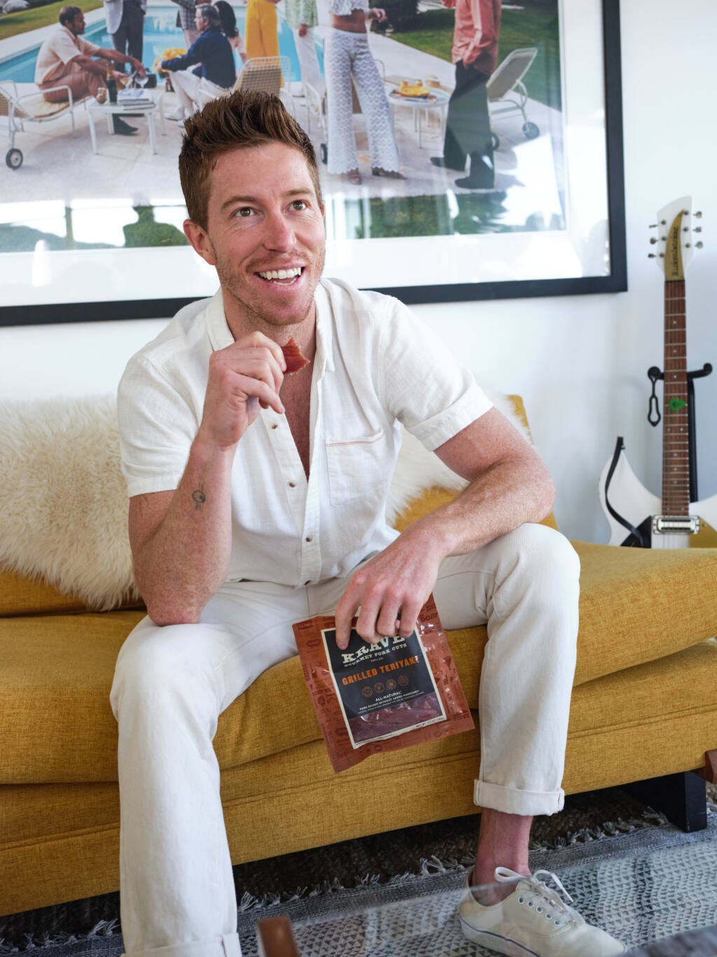 Shaun White Debuts New Snowboard to Launch Active Lifestyle Brand