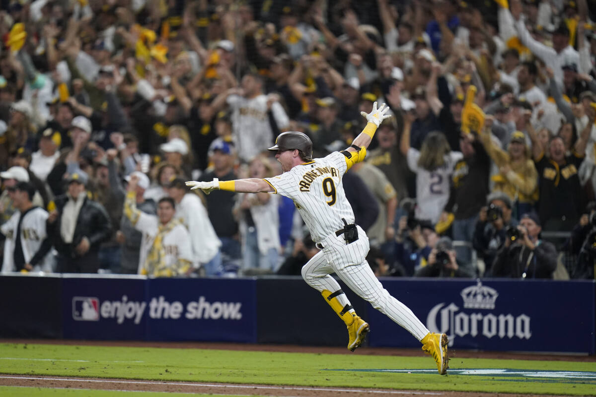 San Diego Padres stun 111-win LA Dodgers to reach first NLCS in 24