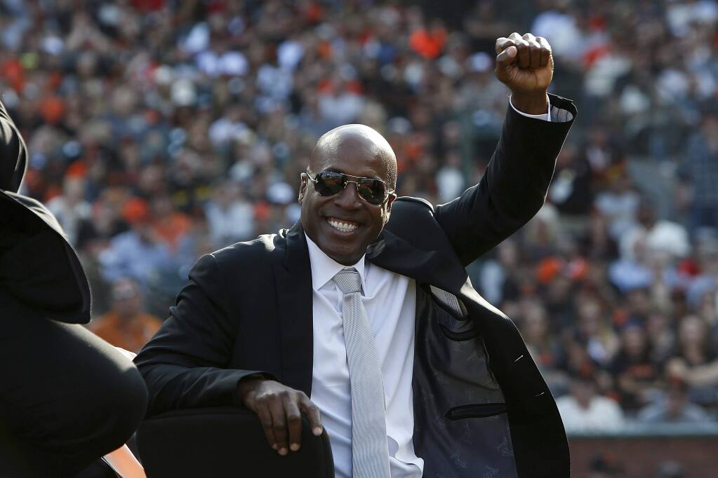 Barber: Barry Bonds gets his due as Giants retire No. 25