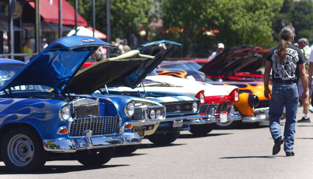 Road closures planned for 2023 Cruisin’ the Boulevard car show in Petaluma