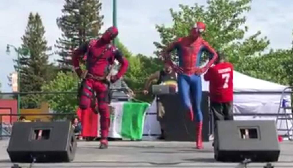 Santa Rosa dance team's superhero routine in Roseland goes viral
