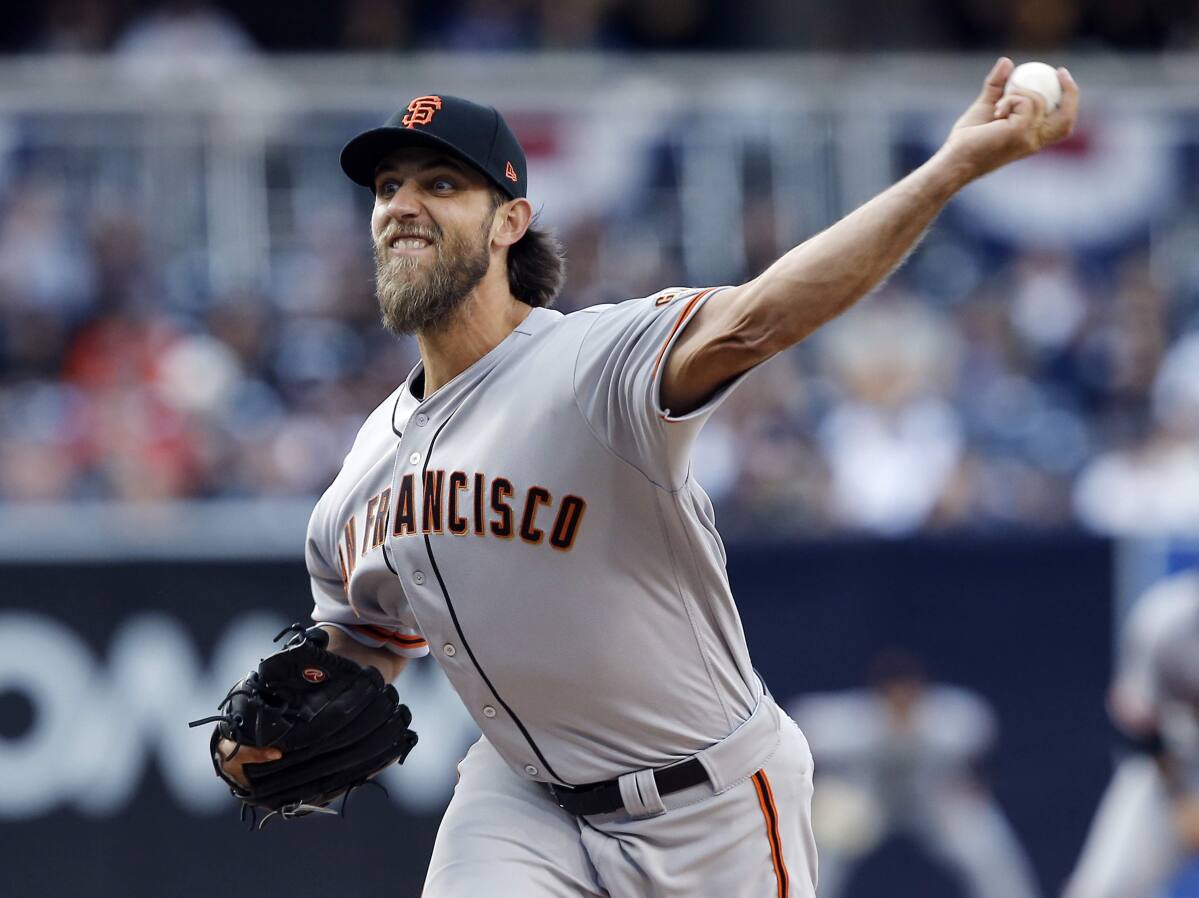 Madison Bumgarner roughed up in Giants' 10-2 loss to Padres