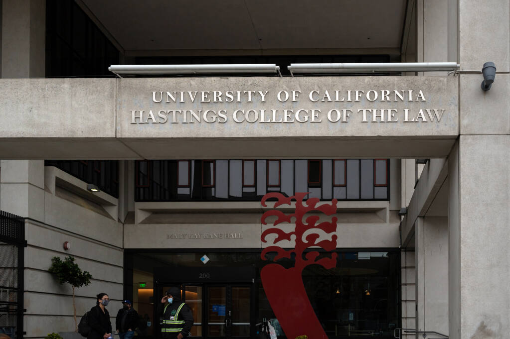 New name for UC Hastings law college will be based on location, dean says