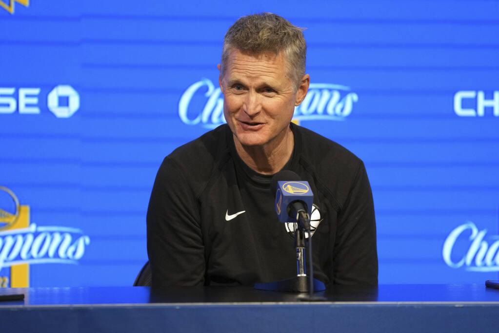 Warriors coach Steve Kerr is unconcerned about entering the final year of  his contract