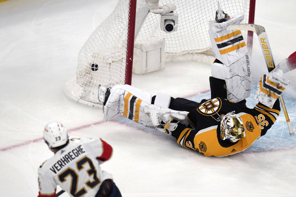 Boston Bruins' Linus Ullmark is NHL's biggest goalie surprise this season