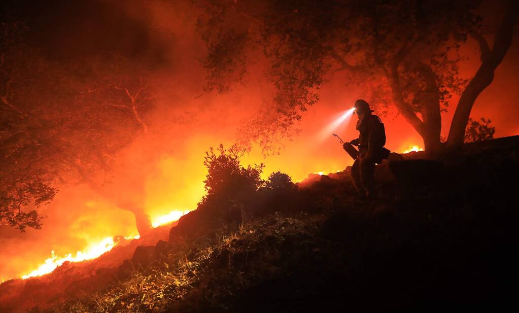 Cal Fire Pg E Equipment Caused 12 Northern California Fires During October Firestorm
