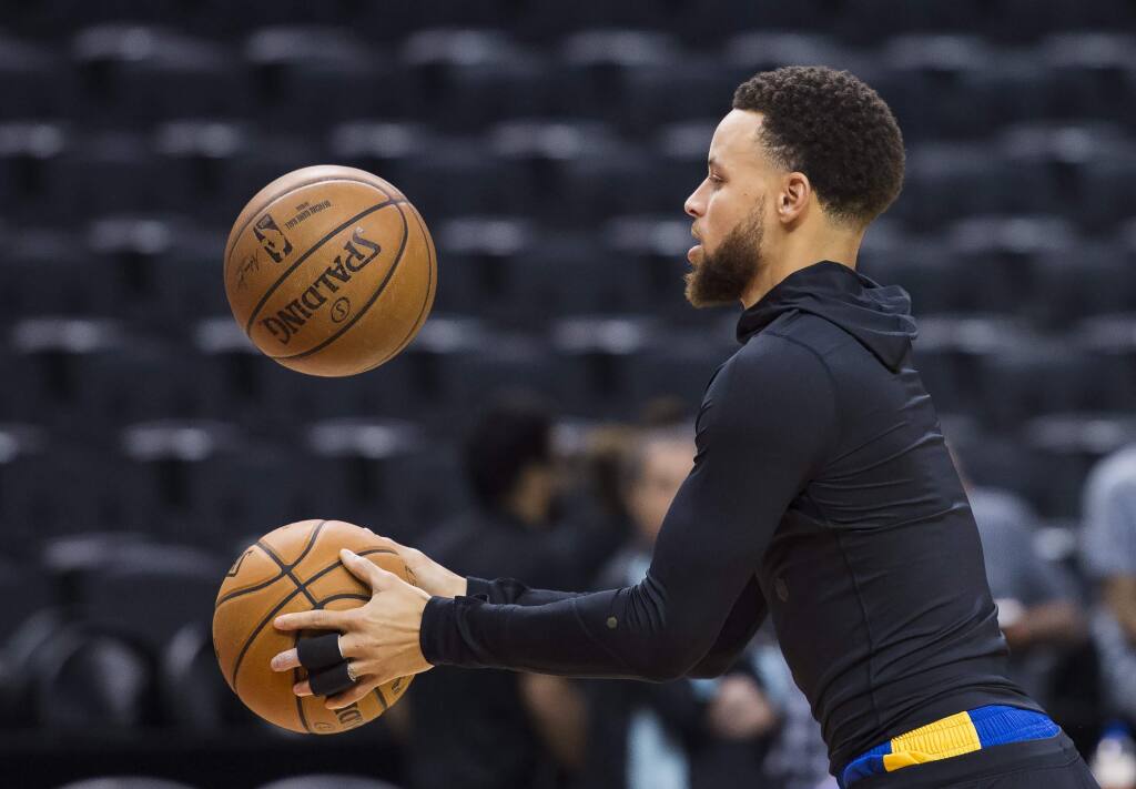 Warriors Media Day 2018: Stephen Curry, DeMarcus Cousins