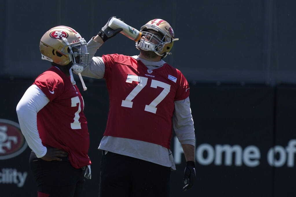 Can 49ers' Spencer Burford be a rookie starter at right guard? We