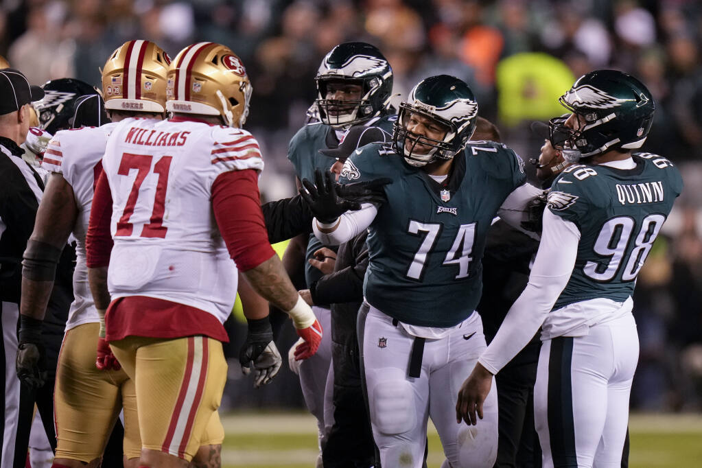 2023 NFL Playoffs: Eagles roll Giants, soar to NFC Championship Game 