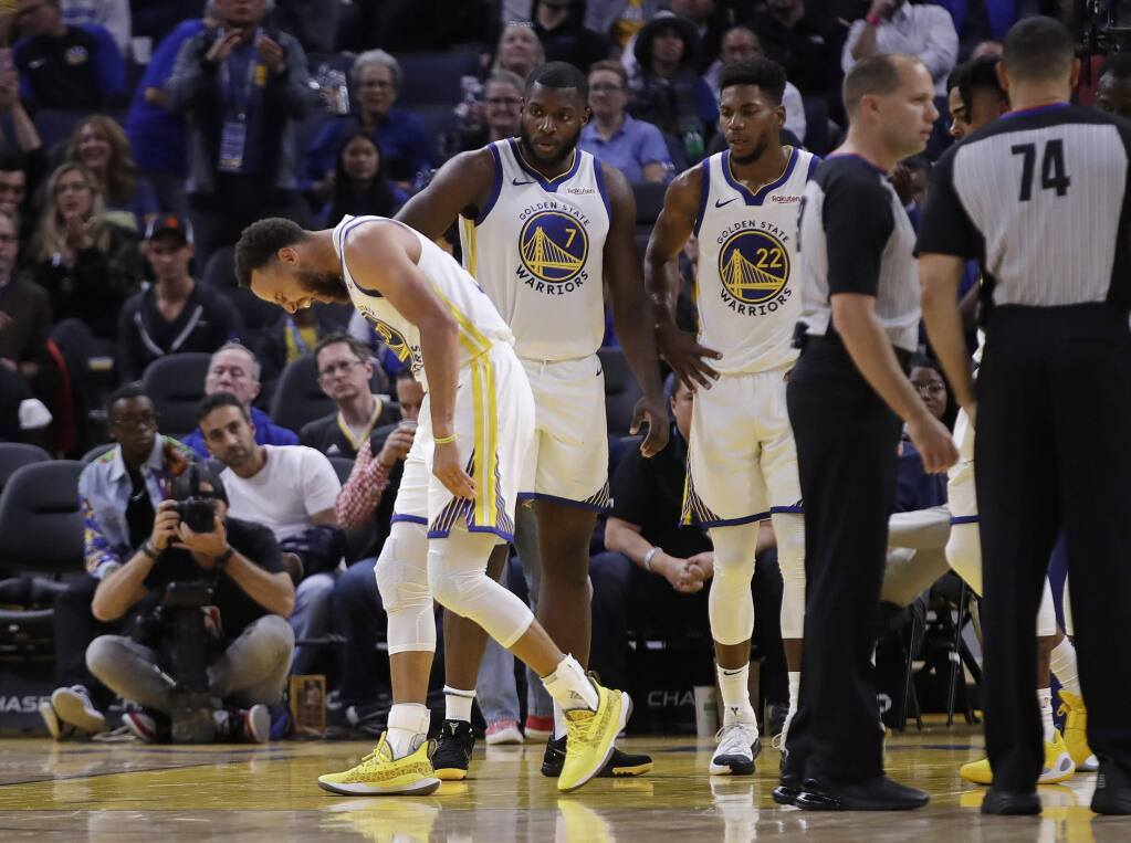 Nevius: With Stephen Curry out, Warriors' options aren't pretty