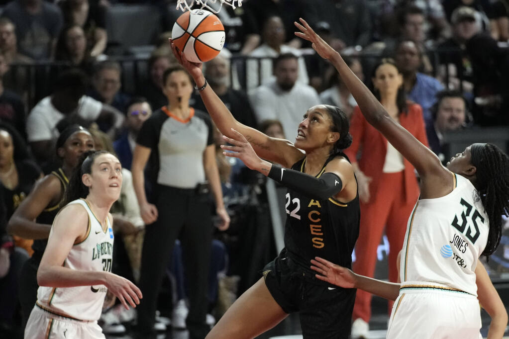Aces become 1st repeat WNBA champs since 2002 with 1-point win
