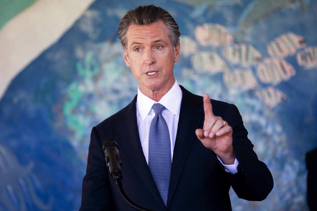 Nevius A Letter From San Francisco National Media Puts Newsom On The Couch