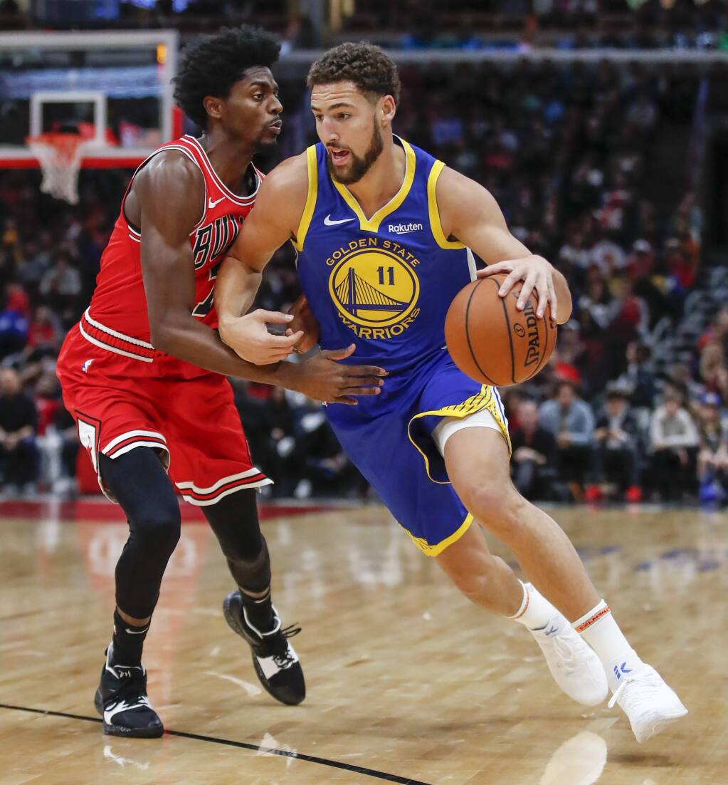 Here's a great theory about what's up with Warriors' Klay Thompson