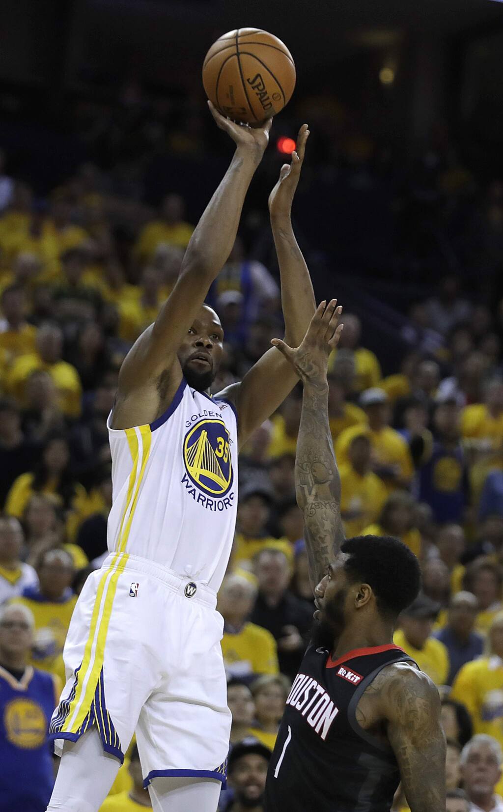Kevin Durant to miss Games 3, 4 of Western Conference finals