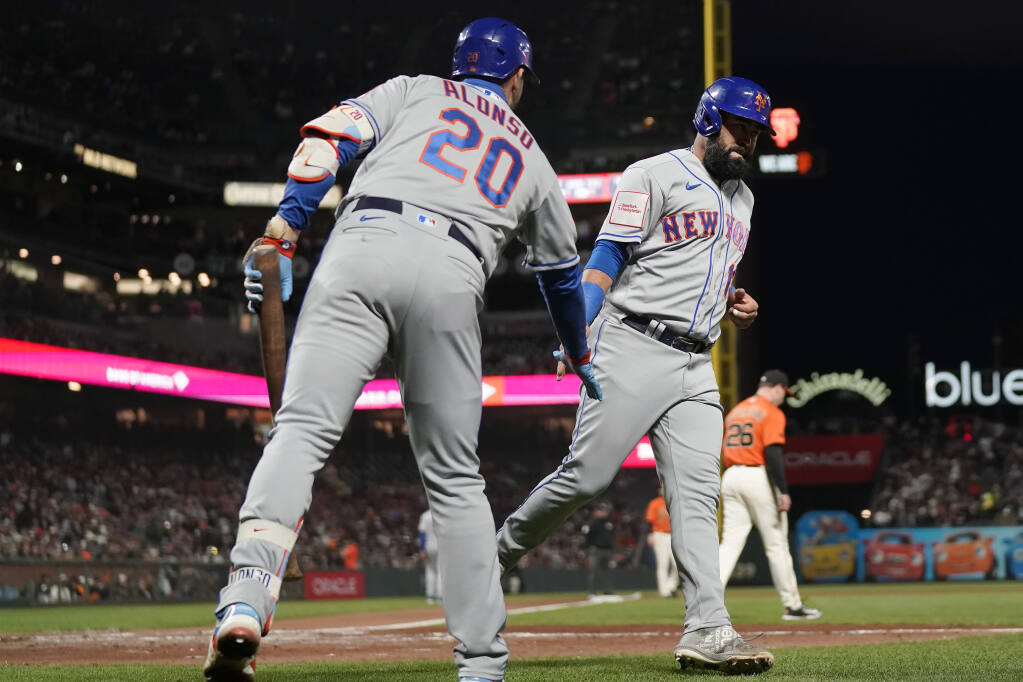 Pete Alonso hits majors-best 10th homer, Joey Lucchesi wins in return as  Mets blank Giants 7-0