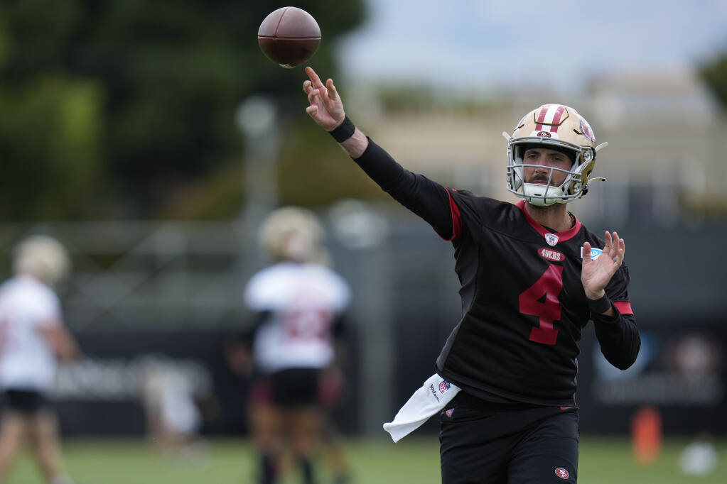 Brock Purdy cleared for practice, enters training camp as 49ers' starting  quarterback