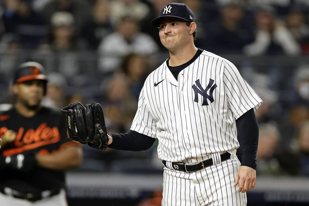 Yankees place pitcher Ron Marinaccio (shoulder) on 15-day IL