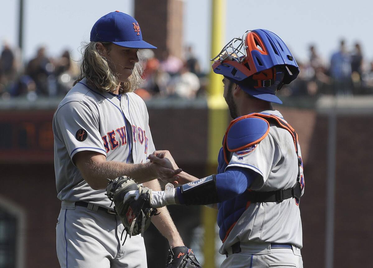Mets' Noah Syndergaard too much for slumping Giants offense
