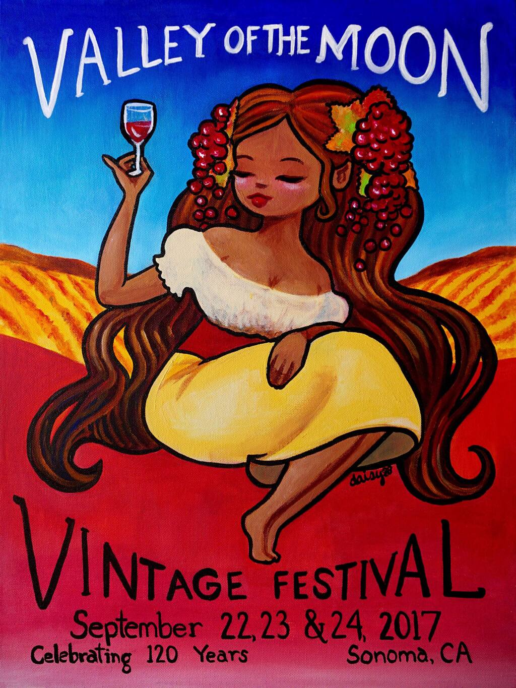 Valley of the Moon Vintage Festival poster unveiled