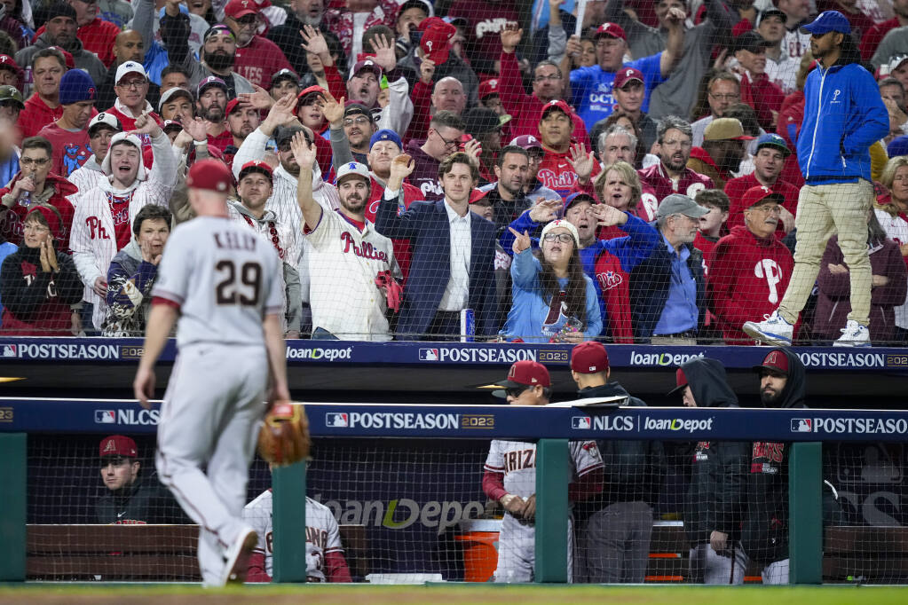 Phillies turn to upcoming free agent Aaron Nola to pitch past Arizona and  into World Series