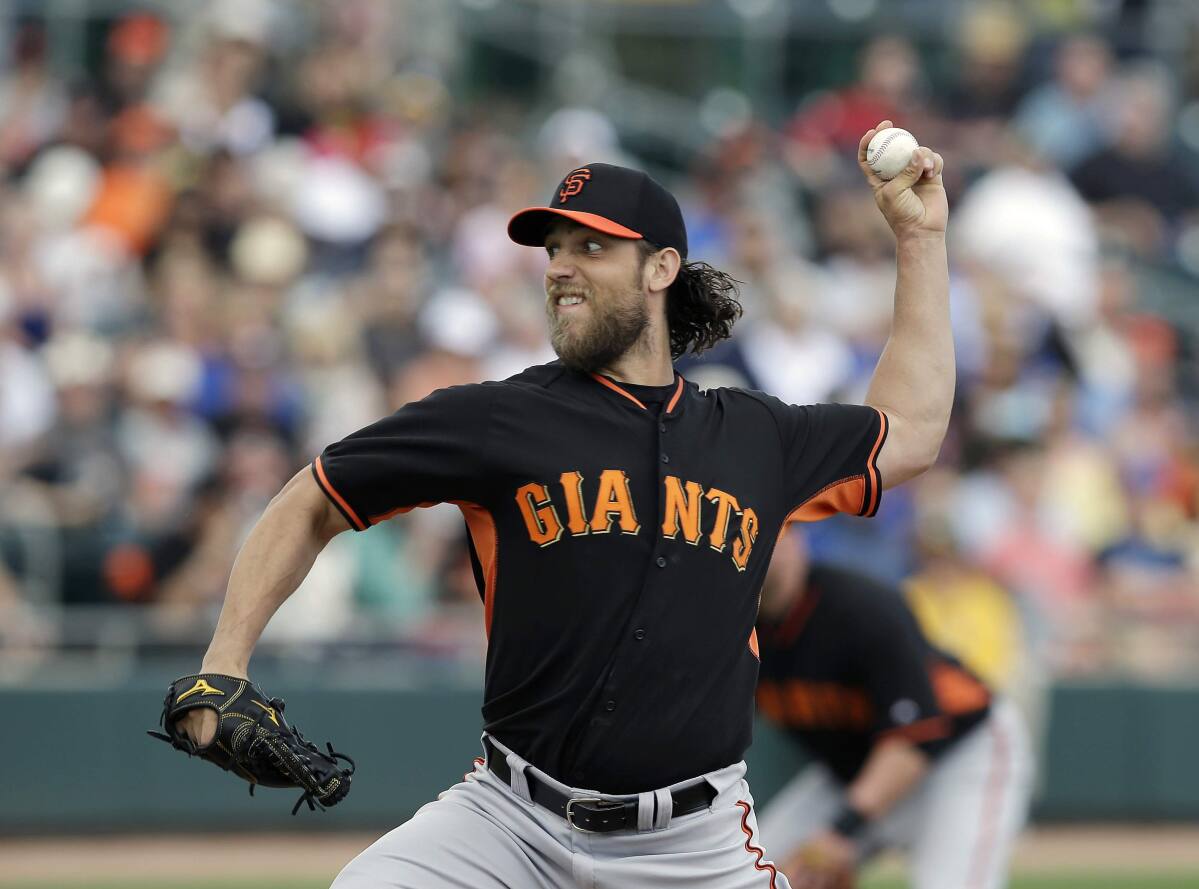 What's it like to face Madison Bumgarner? Giants hitters eager to find out  – Daily Democrat