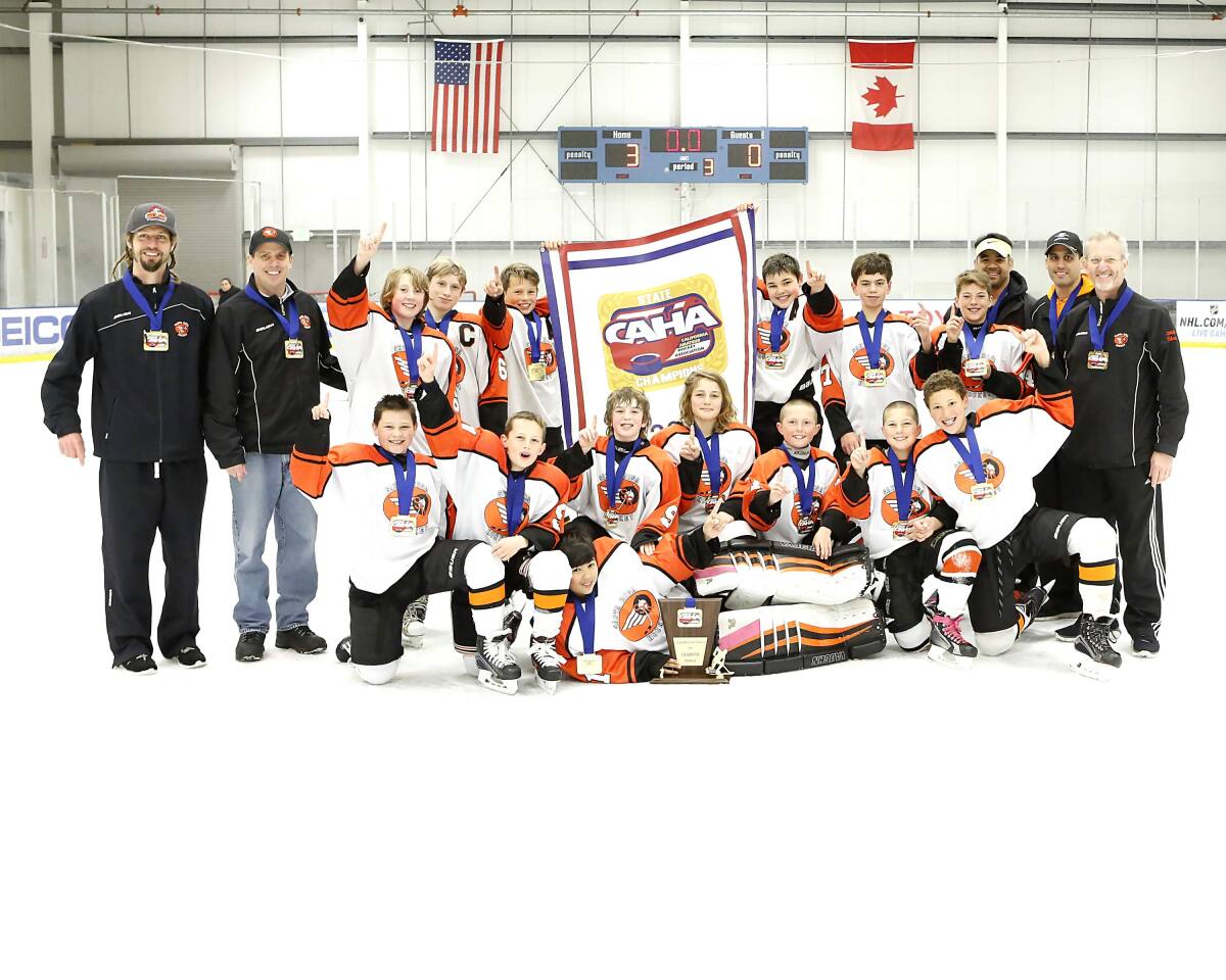 Sonoma County Flyers teen hockey team playing in state finals