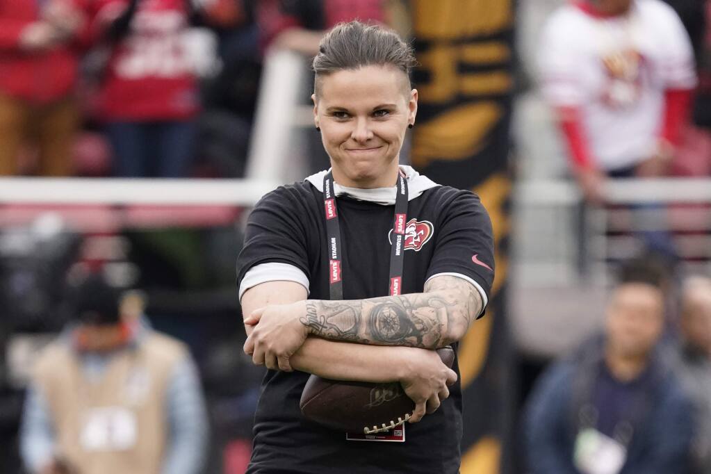 Katie Sowers Is the First Female and Openly LGBTQ+ Coach at the