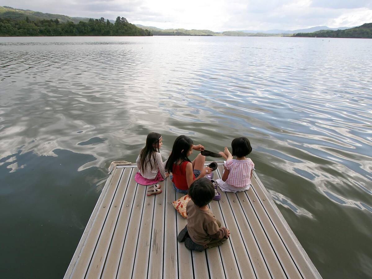 Lake Mendocino has twice as much water as last year