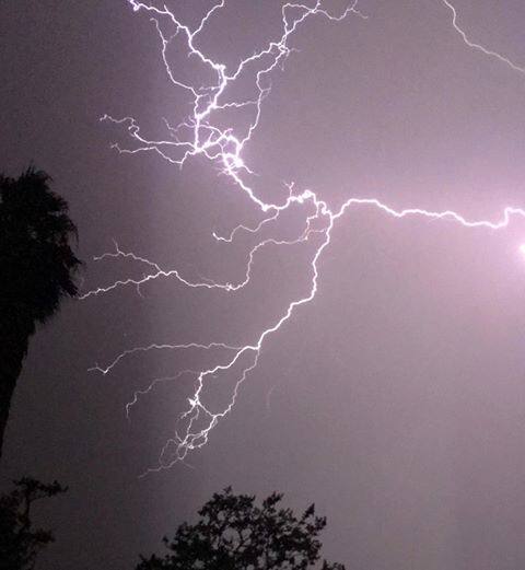 Lightning, high winds buffet Sonoma County, Bay Area