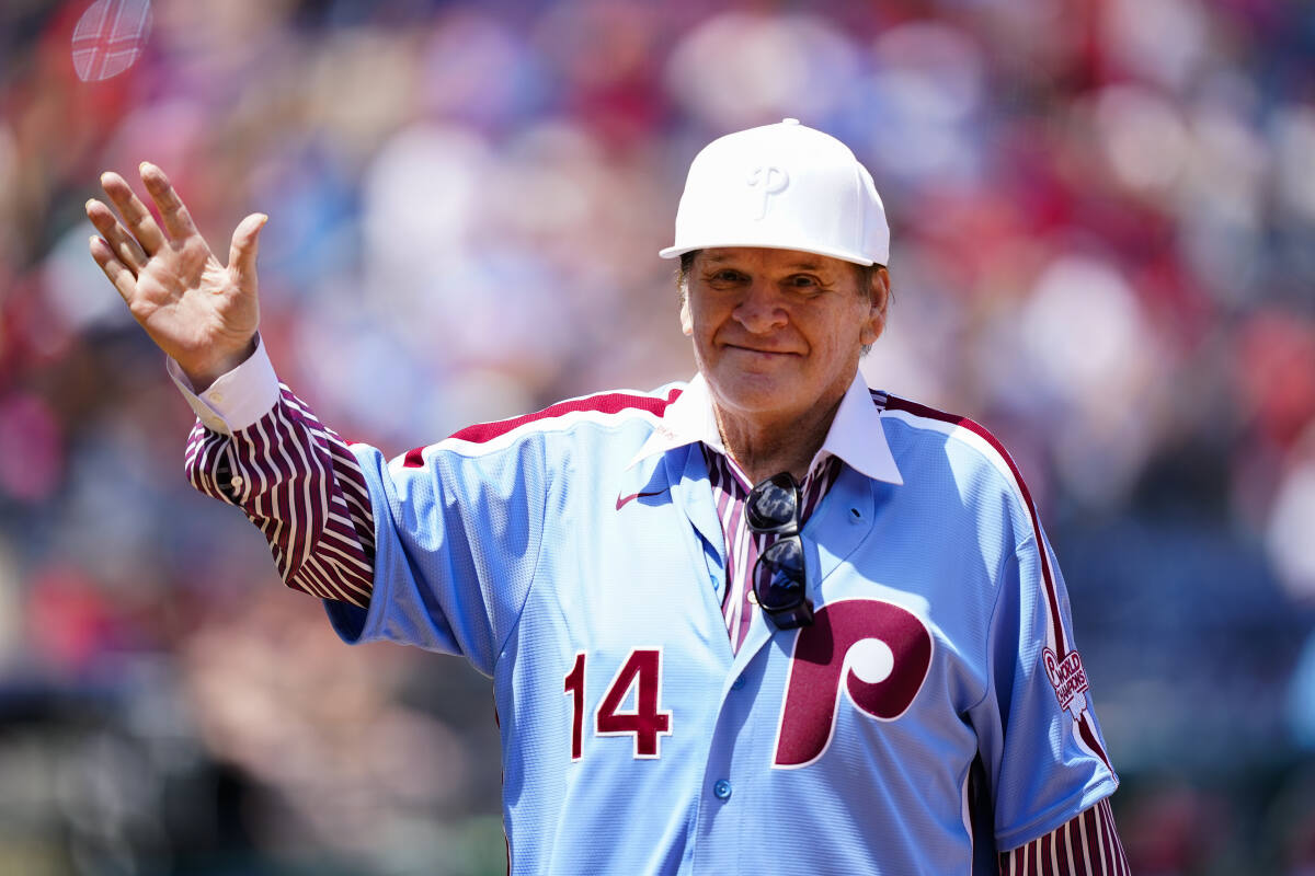 Pete Rose WILL join ex-Phillies teammates for the club's alumni weekend  despite ban