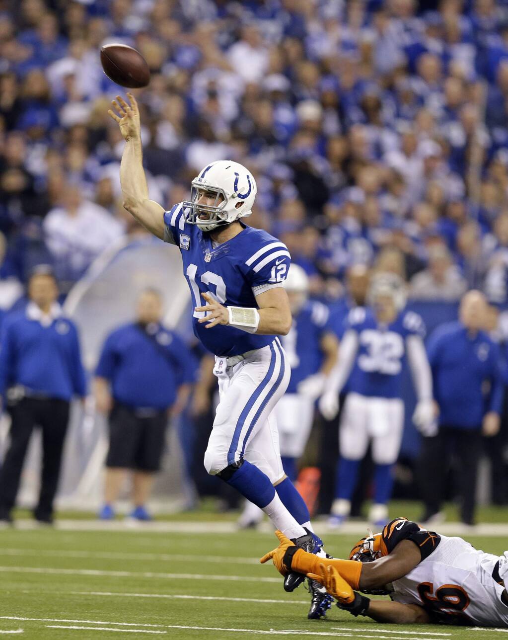 Andrew Luck, Colts extend Bengals' playoff frustration (w/video)