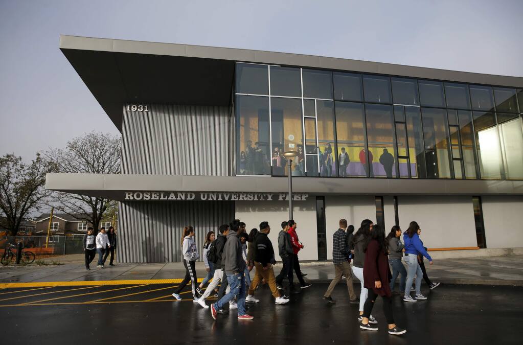 First day of classes at new $17 million Roseland University Prep campus