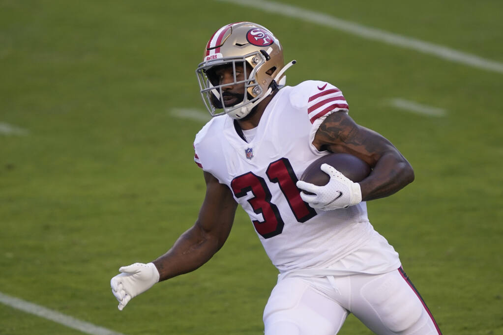 49ers RB's son hospitalized after he's placed on COVID-19 list