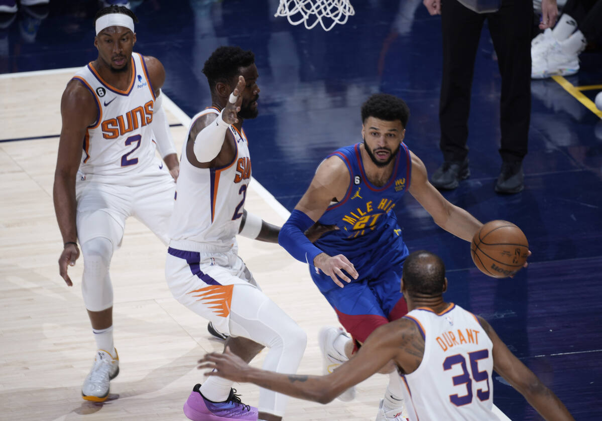 NBA Finals: Jamal Murray sustained a next-level floor burn in Denver's Game  3 win