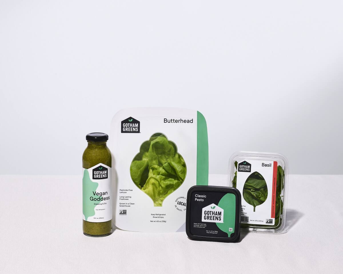 Brand New: New Logo and Packaging for Gotham Greens