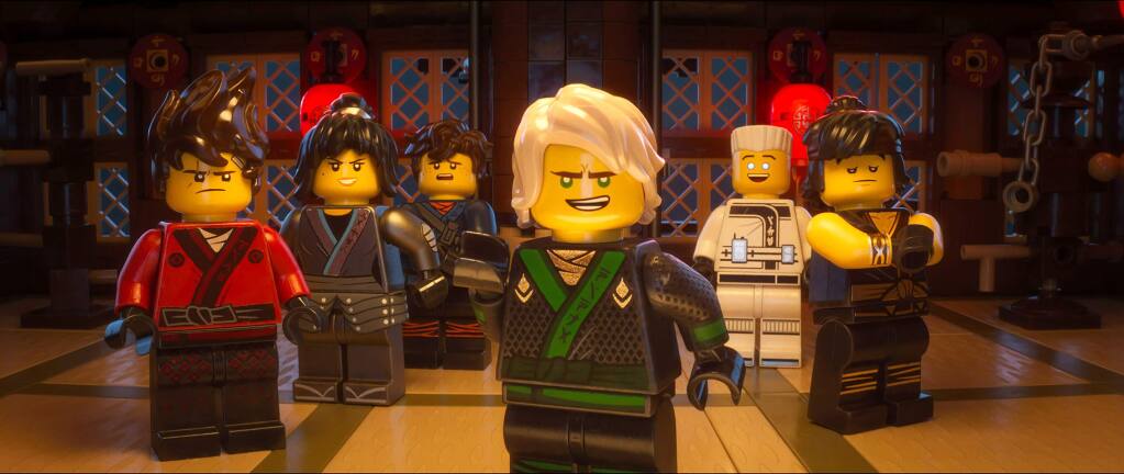 droogte rek desinfecteren Film review: 'The Lego Ninjago Movie'