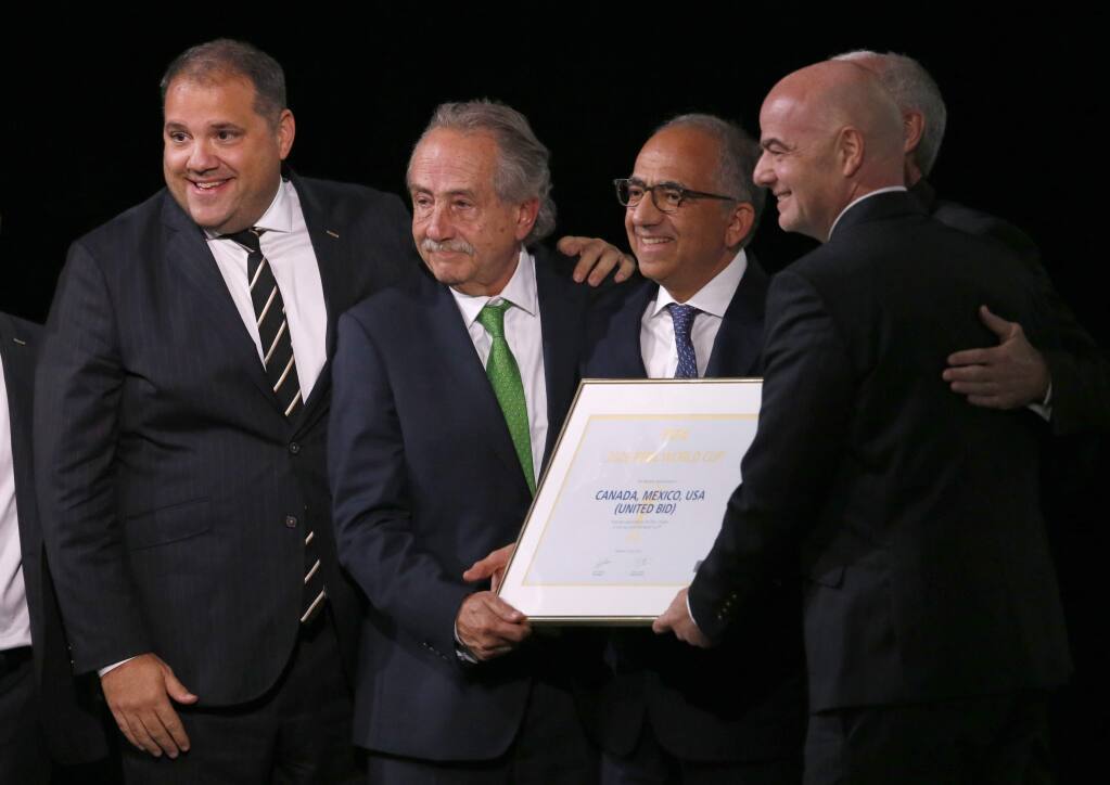 2026 World Cup: U.S., Mexico And Canada Win Bid To Host Soccer's