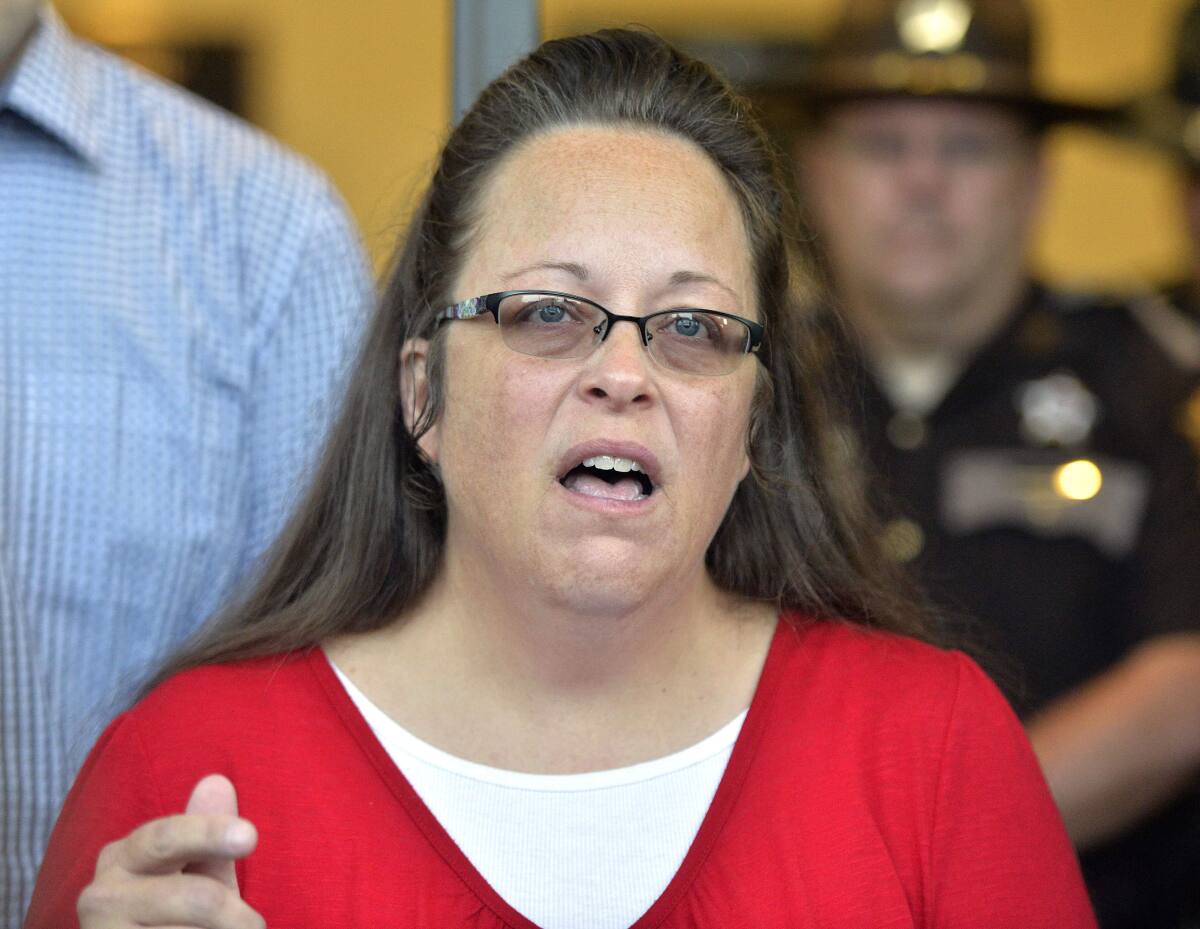 Kentucky Clerk Wont Interfere With Gay Marriage Licenses